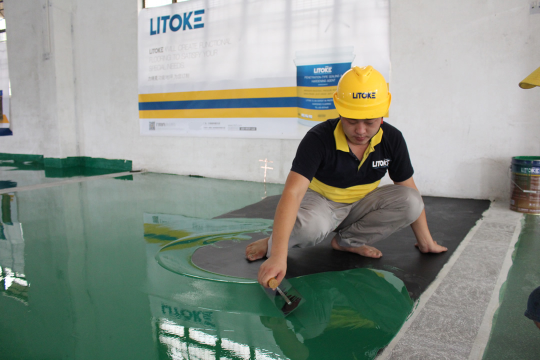 力特克環(huán)氧樹脂防靜電面涂地坪漆 力特克環(huán)氧樹脂防靜電面涂地坪漆